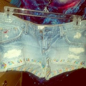 hollister jeans shorts